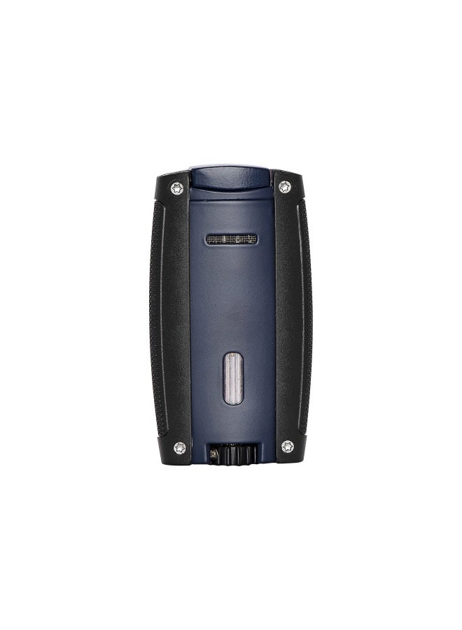 Xikar Turismo Double Jet Flame Cigar Lighter Attractive Gift Box Pocket-Friendly Protective Flip-Lid Over-Sized Fuel Tank Matte Blue  - Image 4