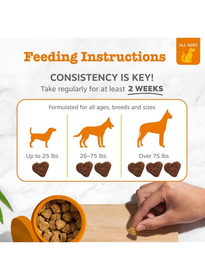 Zesty Paws Stay Green Bites for Dogs - Grass Burn Soft Chews for Lawn Spots Caused by Dog Urine - with Cranberry for Urinary Tract & Bladder - Chicken - 90 Count  - Image 4
