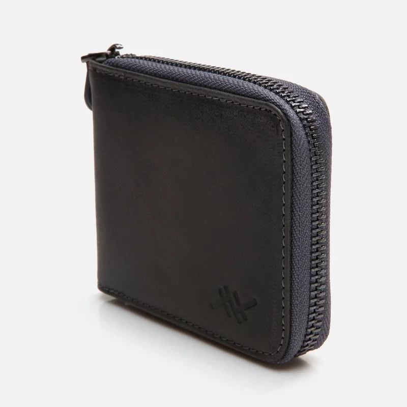 Hotiç 06CUH290110A250 GENUINE Leather Anthracite Men's Wallet