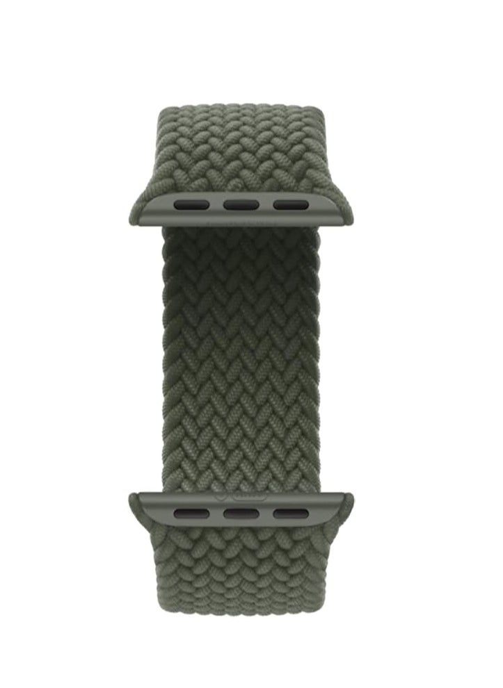 Generic - Braided Solo Loop Band Compatible with Apple Watch 49mm 45mm 44mm 42mm, Nylon Replacement Wristband for iWatch Series SE 9/8/7/6/5/4/3/2/1/Ultra/Ultra 2 - Image 1