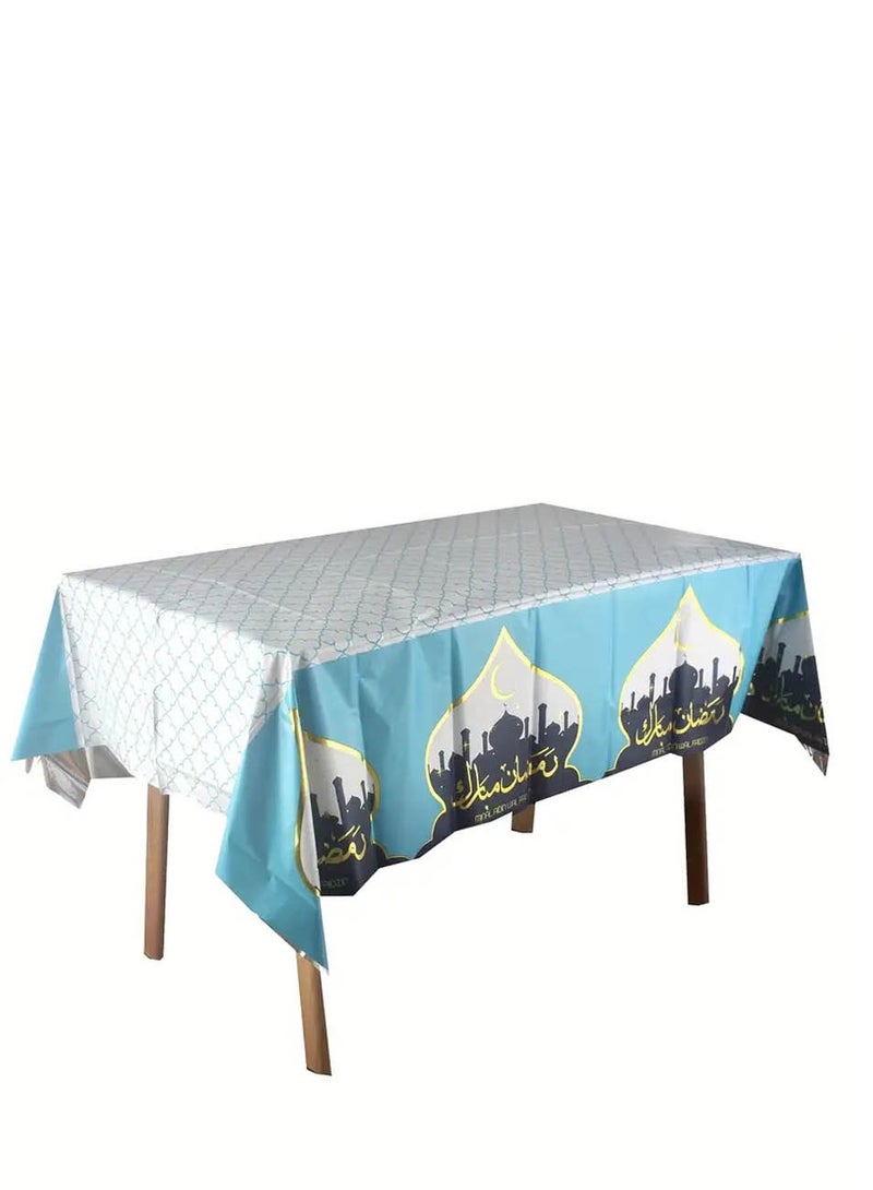 سي او أرماء سفرة رمضانية مضادة للماء قابل للاستخدام مرة واحدة متعدد الألوان  180*140 سم 4 قطع - Image 2
