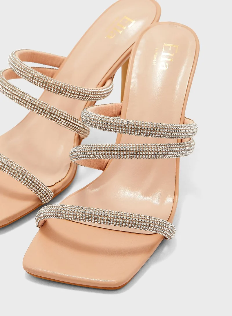 Ella Limited Edition Embellished Strappy Sandals