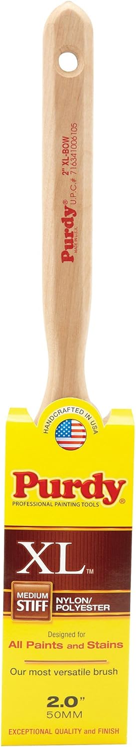 Purdy 2 in W Flat Nylon Polyester Paint Brush XL