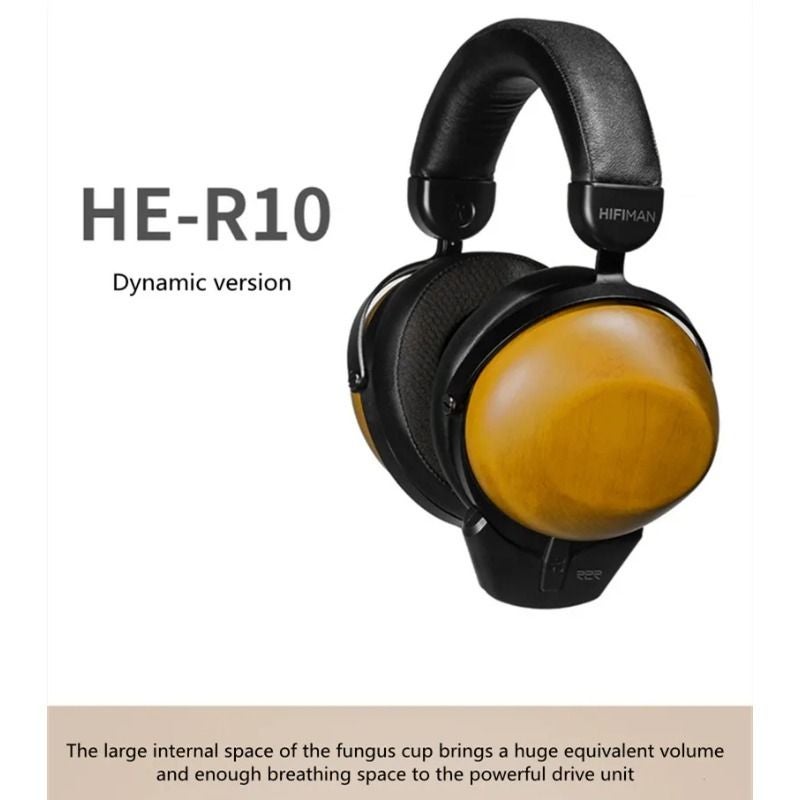 Hifiman He-r10d Closed-Back Over-Ear Wired Headphones with Dynamic Topology Diaphragm Driver - Image 2