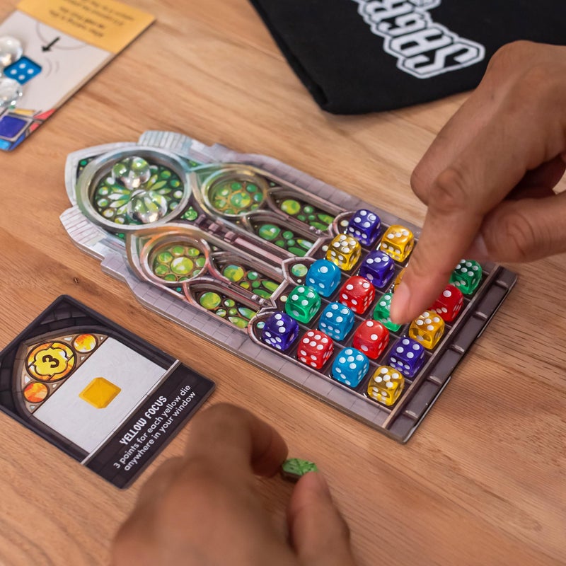 Floodgate Games Sagrada Board Game | Family Game for Kids and Adults | Dice Drafting and Placement Strategy Game | Ages 10+ | 1 to 4 Players Remastered Edition - Image 4