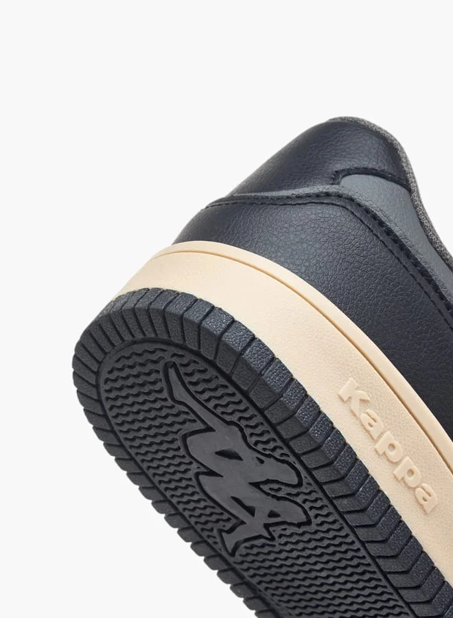 Kappa Men's Perforated Sneakers with Lace-Up Closure