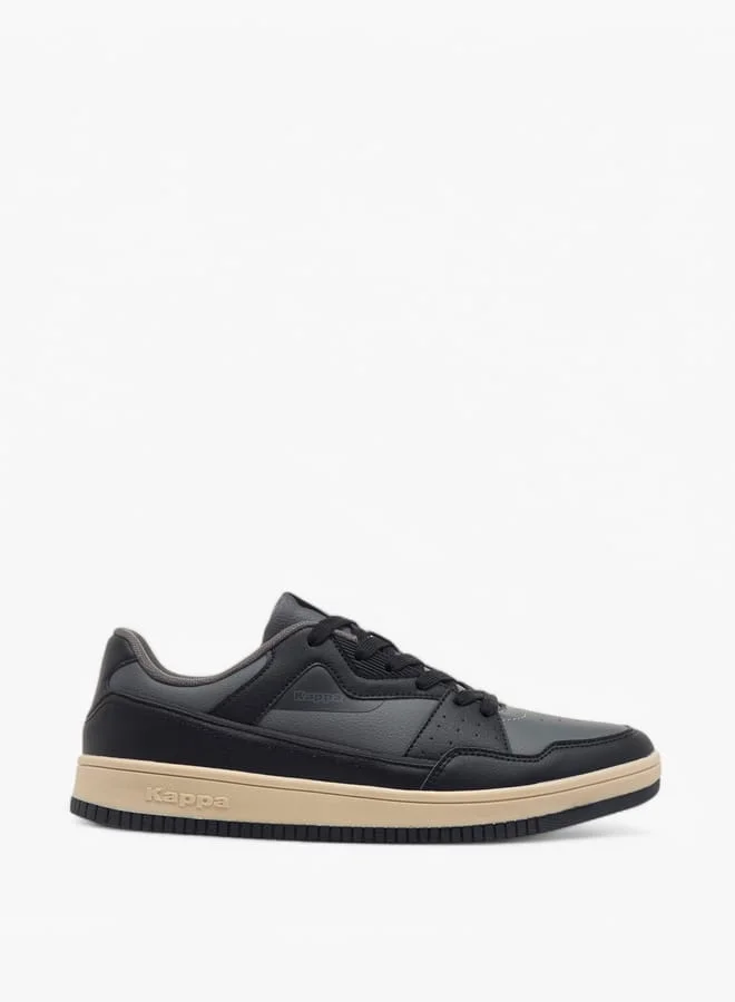 Kappa Men's Perforated Sneakers with Lace-Up Closure