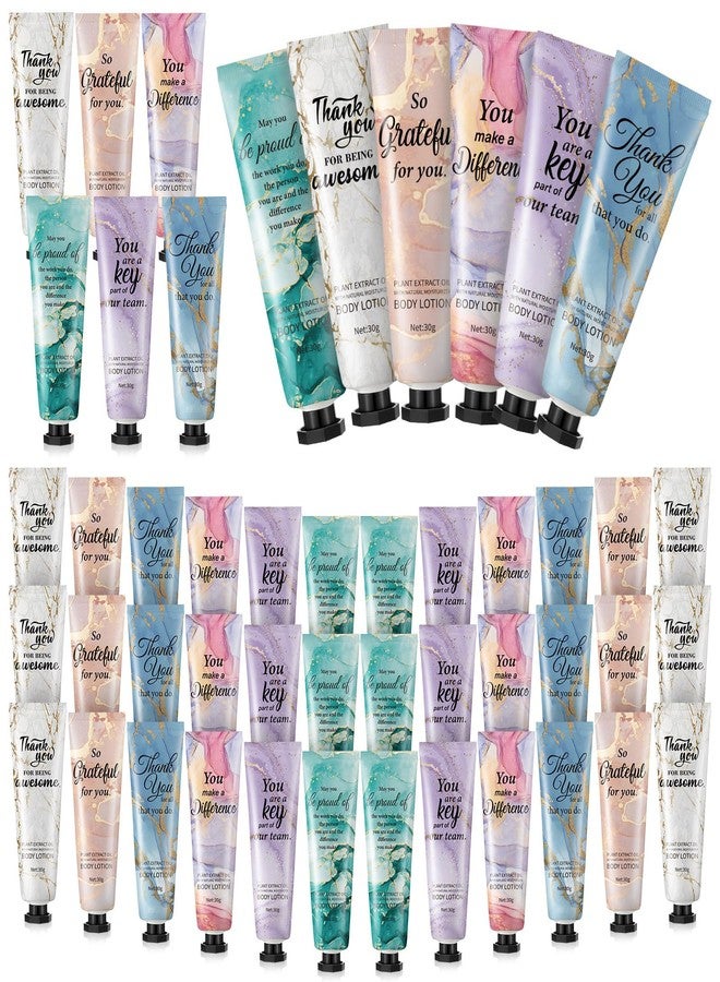 Siifert 36pcs Mini Body Lotion Bulk Employee Appreciation Gifts in Bulk Mother's Day Travel Size Body Lotion Thank You Inspirational Gifts for Coworker Employees Team Women Moisturizing Staff - Image 1