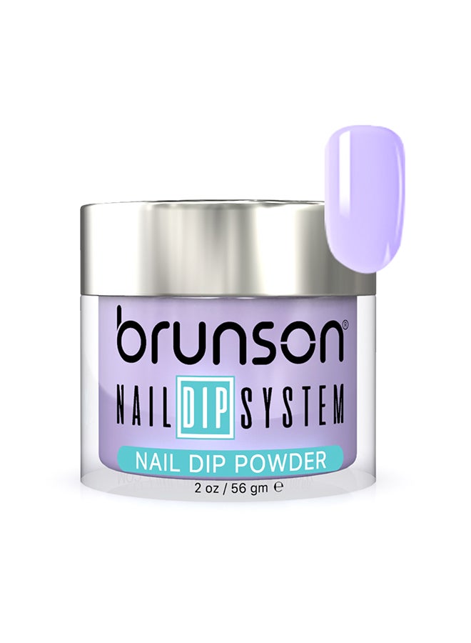Nail Dip Powder Dip And Buff System Color 56gm, French Nail Art Starter Manicure Salon DIY At Home Odor Free And Long Lasting No Needed Nail Lamp Curing BDK177
