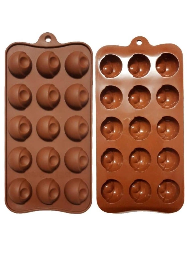 Silicone Mold for Chocolate, Candy, Ice Cubes Multishape(random form)  - Image 2