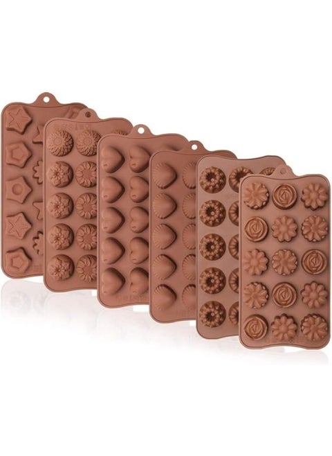 Silicone Mold for Chocolate, Candy, Ice Cubes Multishape(random form)