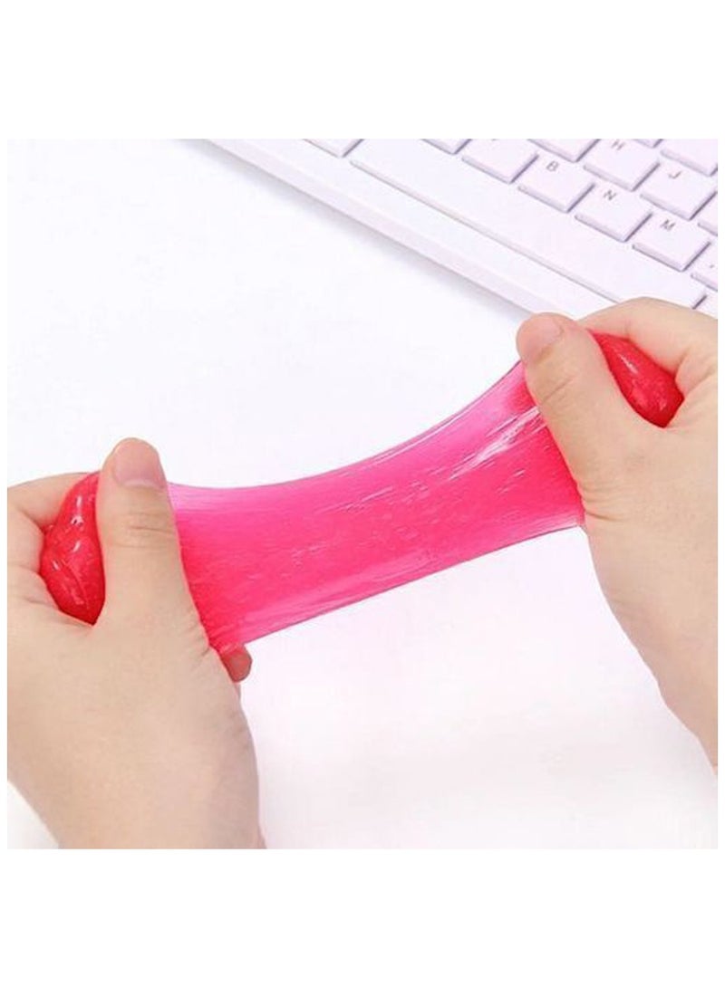 عجينة التنظيف السحرية متعددة الاغراض للاستخدام السهل و السريع خامة سيليكون ممتازة صغيرة الحجم وسهلة التخزين قطعتين - Image 4