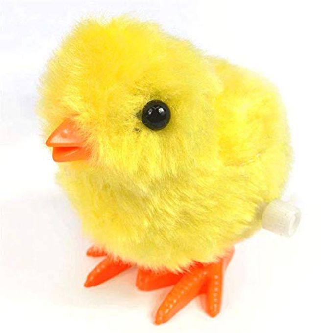3 otters 12PCS Wind Up Toys, Wind-Up Jumping Cute Chicken Plush Chicks Toy for Kids Goodie Bags Treasure Chest Party Favors Gifts - Image 3
