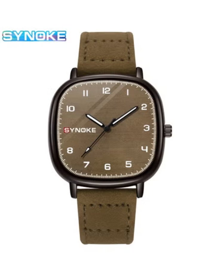 SYNOKE Men's Fashion Retro Sports Waterproof Quartz Watch - Image 1