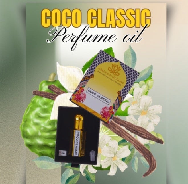 ABEER COLLECTIONS COCO CLASSIC PERFUME OIL 12ML - Image 2