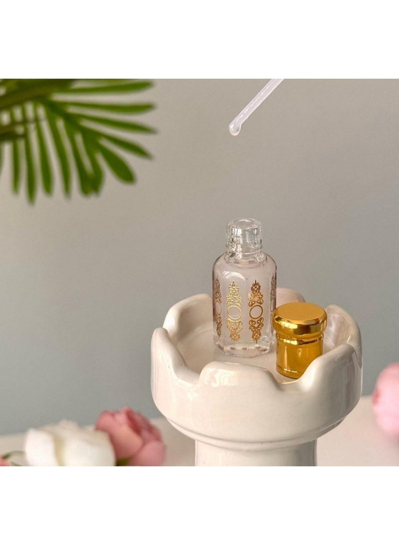 IBRAHEEM AL.QURASHI Ibrahim Al Qurashi Luxury Musk Box | 5 Distinctive Musk Scents + Gift Bag - Image 4