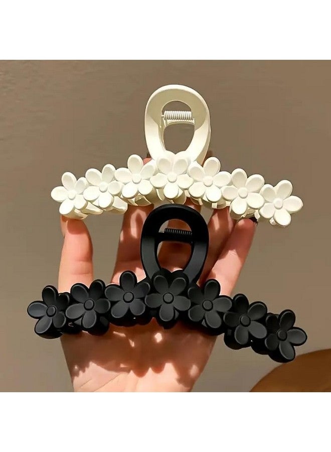 BIG BOX 4pcs Ladies Summer Fashion Simple Hair Clips, Elegant French Twist Claw Clip, Strong Hold for Thick Hair, Minimalist Style Accessories - Image 4