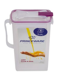 Badraig Plastic Water And Juices Jug Airtight Clear 2L  - Image 2