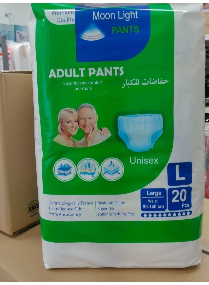 Moon Light Advanced Care Diaper Carton: European Quality with Global Standards – The Complete Value Pack (4 Bags) - Image 3