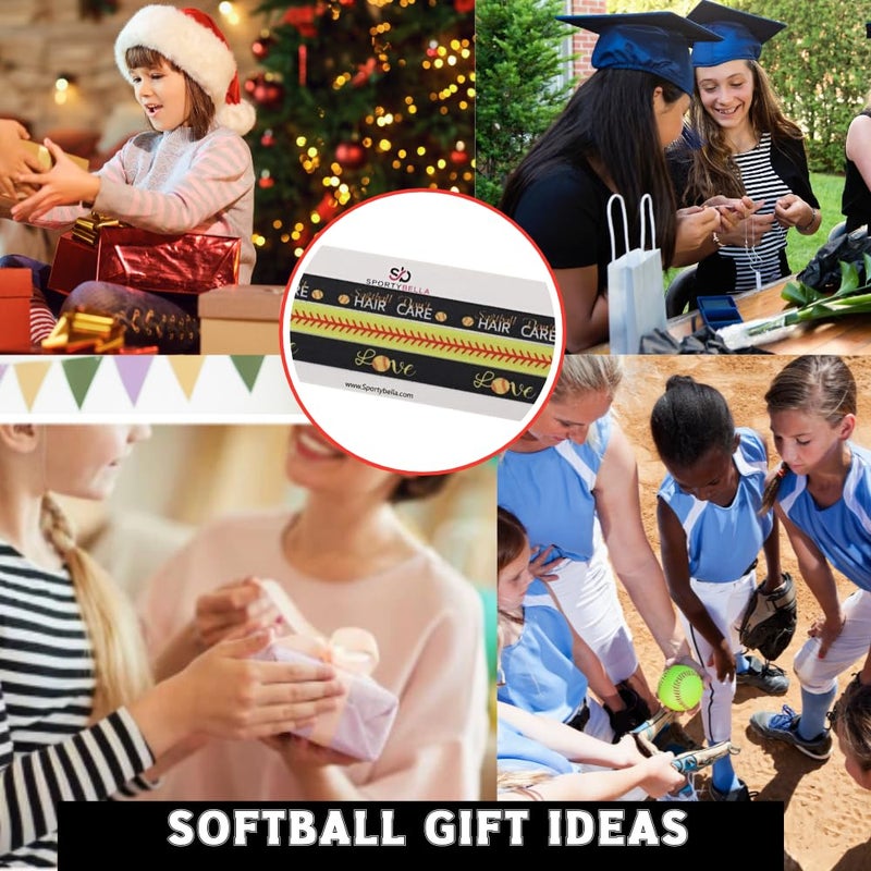 Infinity Collection Girls Softball Hair Accessories, Headband Perfect for Softball Players and Teams - Image 3