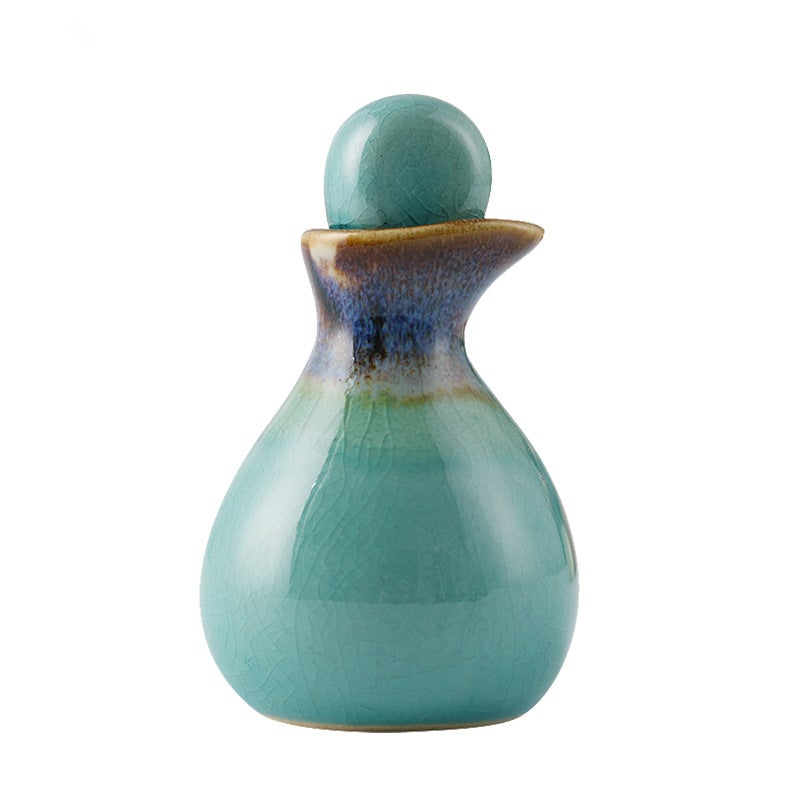 Thai Beauty Salon Essential Oil Bottle Essential Oil Pot Duckbill Bottle Ceramic Bottle Fragrance Bottle Smoked Oil Volatile Perfume Bottle Set - Image 1