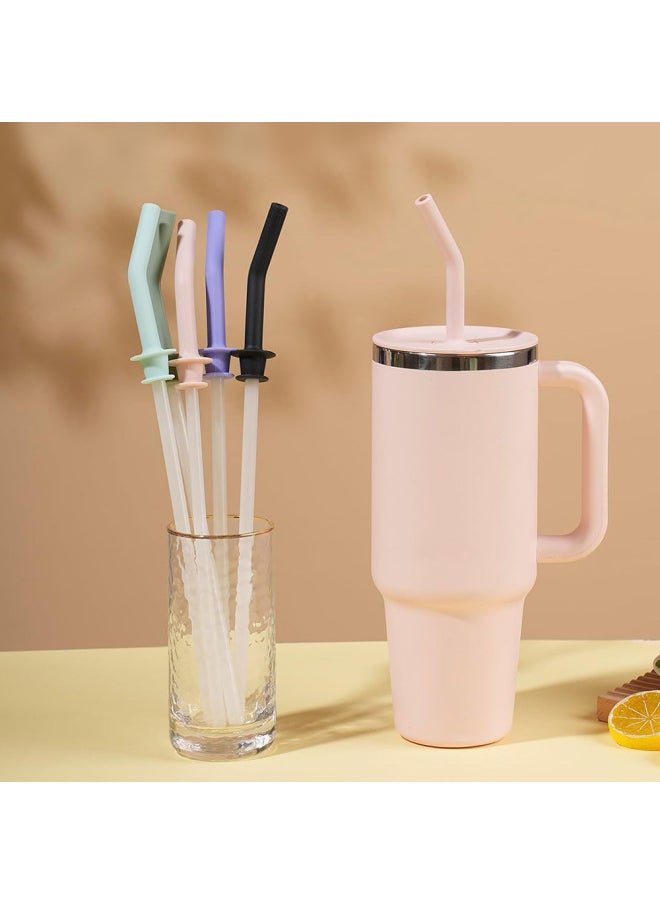 Cross-border Hydro Flask Water Cup Silicone Bite Valve Straw Replacement Piece Suitable For 20-40 Oz Straw Accessories-Color:Pink-Specifications:Elbow  - Image 3