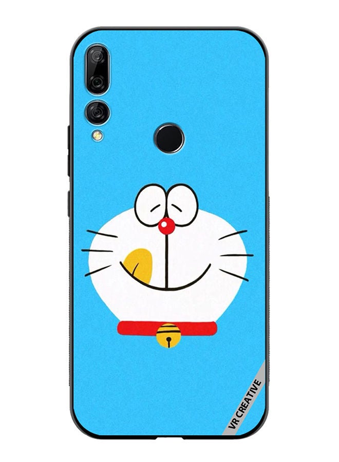 VR CREATIVE Protective Case Cover For Huawei Y9 Prime 2019 Cryon Doremon Design Multicolour - Image 1