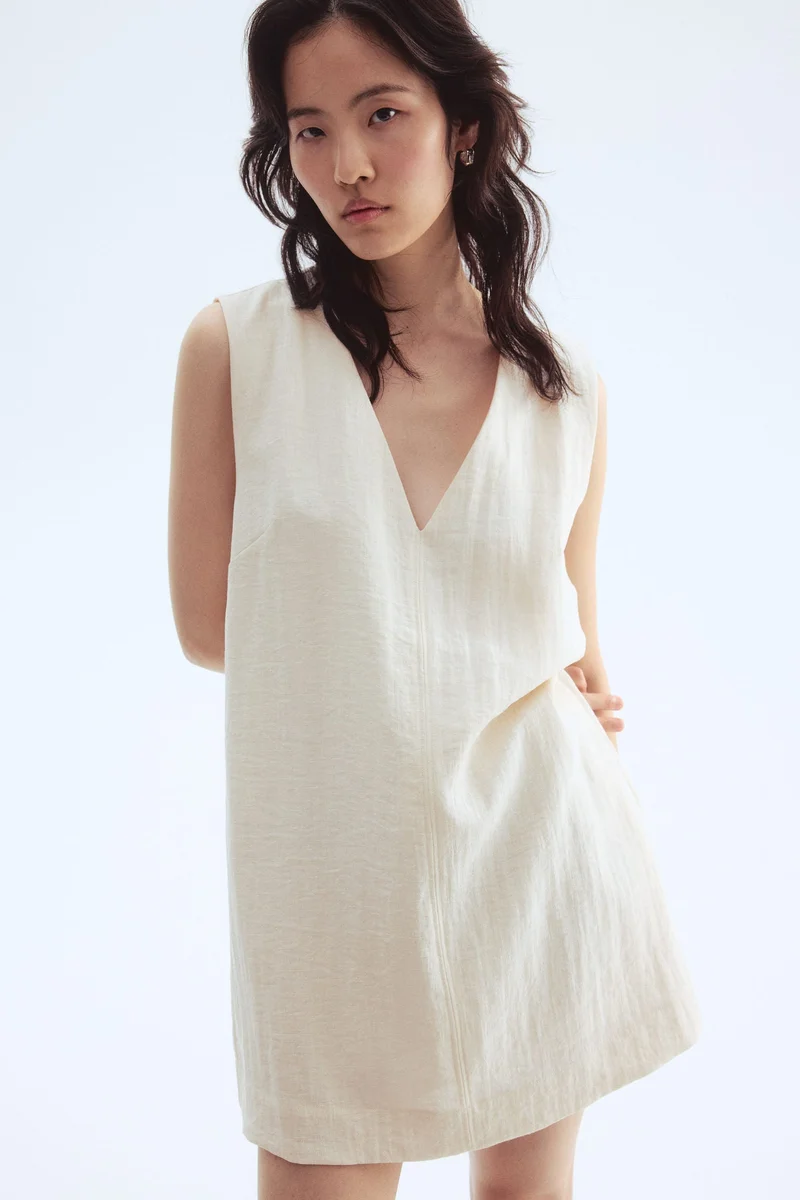 H&M V-neck shift dress