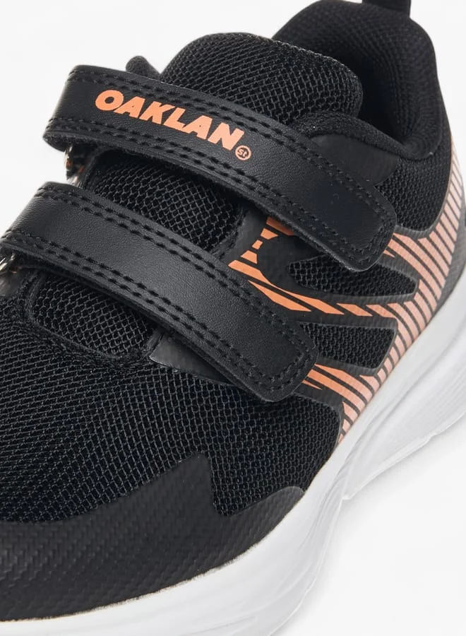 Oaklan by Shoexpress Boys Pull Tab Detail Sports Shoes with Hook and Loop Closure