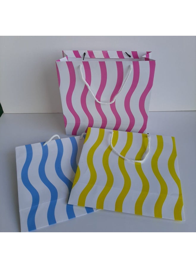 set of 6 gift bags 23*23 cm - Image 3
