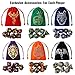Grajar DND Dice Set 42 Pcs polyhedral dice Set with 6 Colorful Animal Pattern Dice Bag and PU Leather and Velvet dice Tray for Dungeons and Dragons DD RPG MTG Table Games Starry Sky - Image 4
