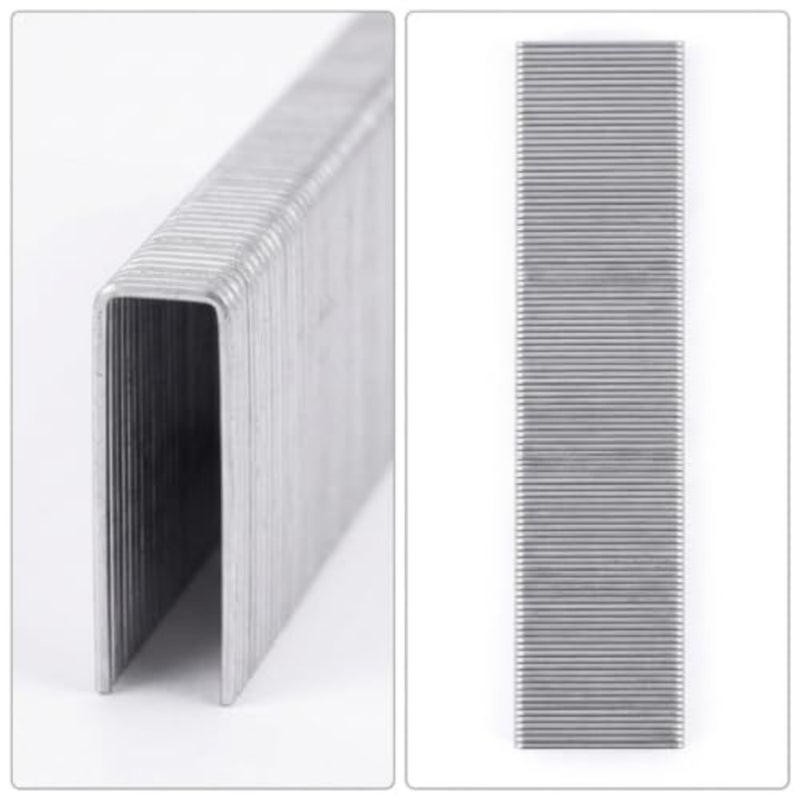 Crown Staple 73457 18GA Galvanized Crown Staples 5.7mm Crown, Heavy Duty Staple Pins 5000 Pieces for Pneumatic Staplers, Upholstery, Woodworking and Furniture Assembly - Image 3