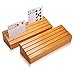 Exqline Wood Playing Card Holders Tray Racks Organizer Set of 2 for Kids Seniors Adults  984In 31Inch Latest Version Portable Enough for Bridge Canasta UNO Card Playing - Image 4