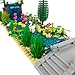 TNDCKP Waterfalls Pools Zoo Building Block Set B Farm Animal Building Toys Bridge Piers Pools Trees Ducks Waterfalls Compatible with Lego 853792 Accessory for Ages 612 - Image 4