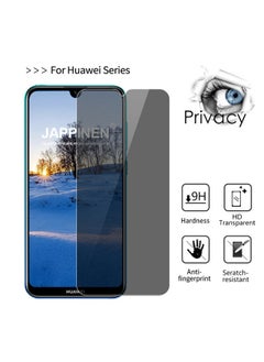 5D Anti-Spy Privacy Tempered Glass Screen Protector For Huawei P30 Pro Black