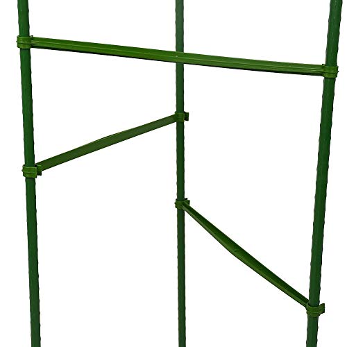 Gardeningwill 24Pcs Tomato Stake Connectors Trellis Connectors Stake Arms for Tomato Cage 16MM Plant Stakes - Image 3