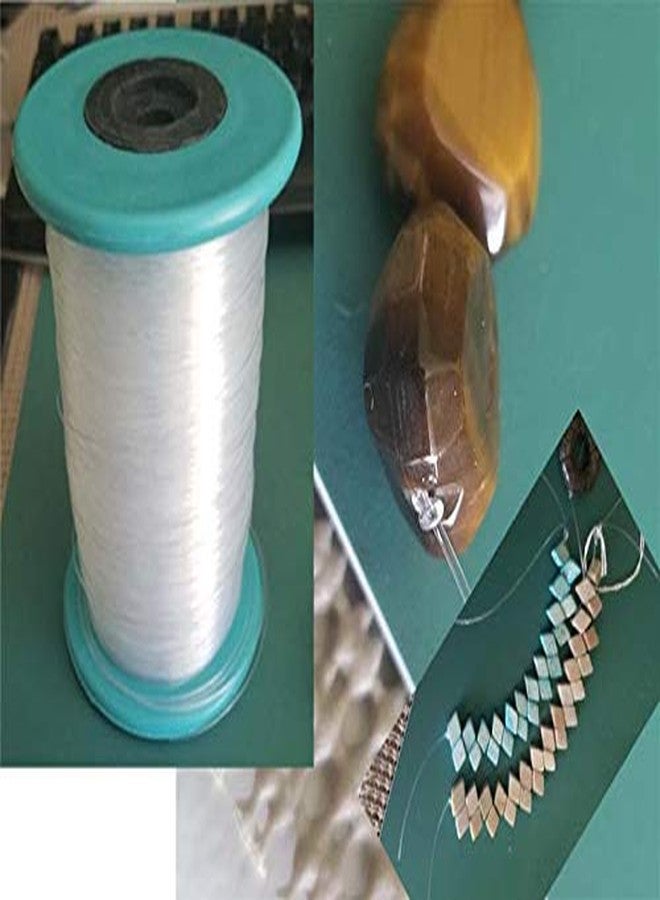 RuiLing خيط صيد نايلون شفاف 0.6 مم 600 م/لفة من روي لينغ قوي للغاية لتصنيع المجوهرات، إمدادات لصنع القلائد والأساور وخيوط/خيوط/حبال - Image 2