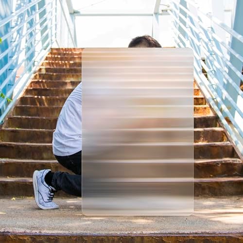 OWLHAUS Invisibility Shield 36x24 Lenticular Sheet Shield with Transparent Acrylic Handles for Prank Science Magic Illusion Hiding Game Invisible Effect Cover for Hunting Airsoft Paintball - Image 1