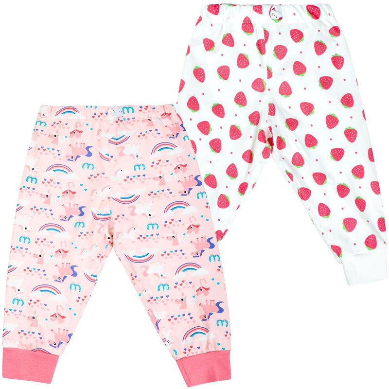 MooMoo Baby Waterproof Diaper Pants for Potty Training 2 Packs Nighttime Diaper Short for Boys and Girls - Image 1