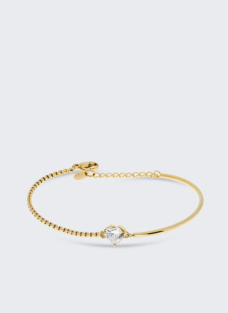 Liu Jo Bracelet with rhinestone heart cut element