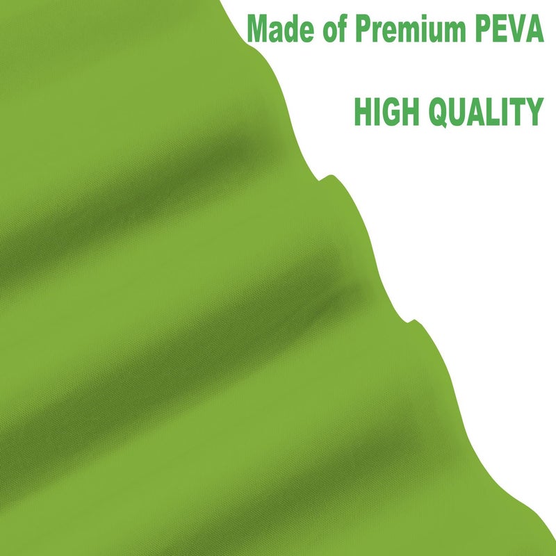 rebdng Plastic Lime Green Tablecloths 3 Pack Emerald Green Disposable Table Covers 54"" x 108"" Sage Green Table Cloths for Jungle Safari Dino Parties Birthdays Weddings  Fits 6 to 8 Foot Rectangle Tables - Image 2