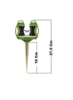 Beorol Beorol Metal Spike Water Garden Hose Reel Guide, Zinc Coated Rust Free - Gvc  - Image 2
