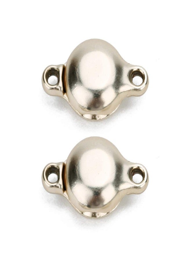 Linsoir Beads Brass Made Round Magnetic Clasps Stronger Magnetic Closure for Necklace Bracelet and Chain Keep Your Jewelry Secure 10 Sets/lot - Image 1