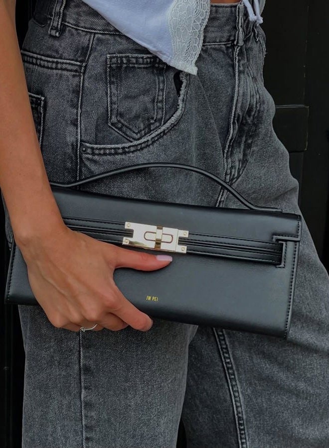 JW PEI Women's Bria Structured Top Handle Bag - Black - Image 3