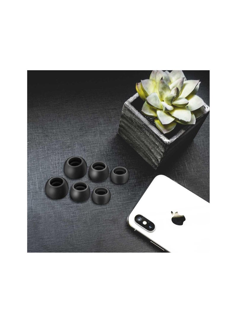 6PCS Replacement Eartips for Samsung Galaxy Buds Pro Headphones Silicone Earbuds Ear Tips Buds Set Fit in Case  - Image 5