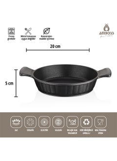 Daisy 2 Piece Cast Iron Pan Set (18 / 20 Cm) - pzsku/Z649DEB05C7C9DAA9A482Z/45/_/1739902869/4d9b05b9-bc71-42d6-aaeb-b91a32ad0043