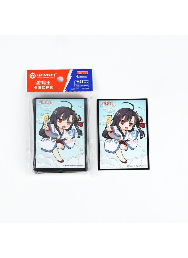 xozgdovg - Anime Card Sleeves 66*91 Magic Pokemon SanguoshaAce censor Q version Ace censor Q version - Image 1