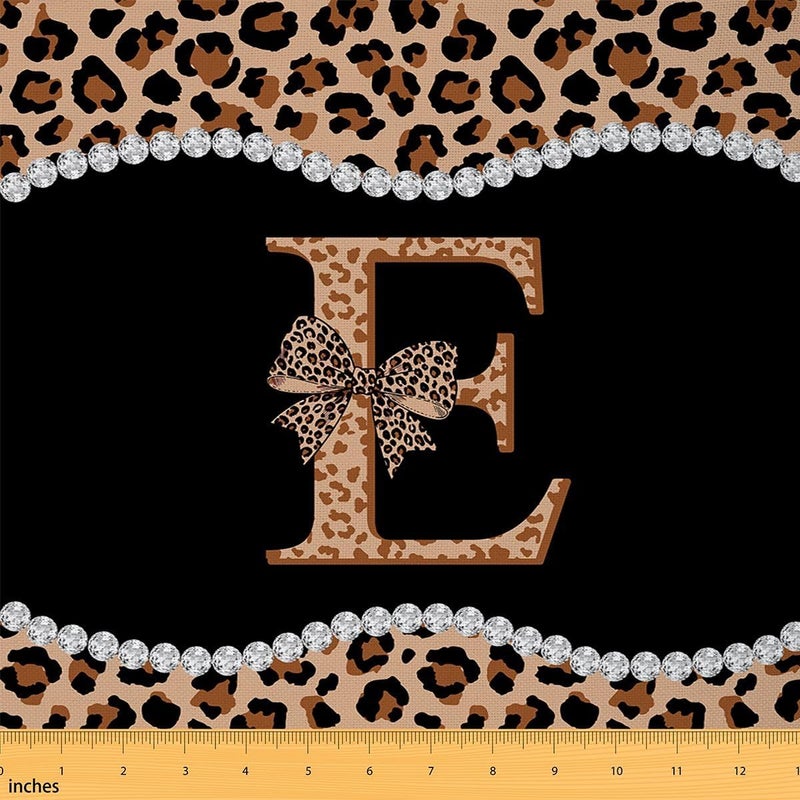 Gulf popular simple design jejeloiu Brown Cheetah Bow Fabric by The Yard Coquette Bowknot Upholstery Fabric for Chairs Initial Letter E Soft Flannel Indoor Decor for DIY Sewing Craft Projects Leopard Print 1 Yard New to market Designed to ease your life Wide range expanded design Stable base Suburban residential ship Multi item matching Natural raw material Salt mist resistant Multi-purpose Home practical item Assorted color options Experience optimized build Yearly optimized delivery route All governorates deliver Very popular product Indoor outdoor use Fast warehouse picking Excellent buyer feedback Local stock available Improve daily life Advanced minimal build Light & sturdy Expert recommended Multiple useful functions - Image 1