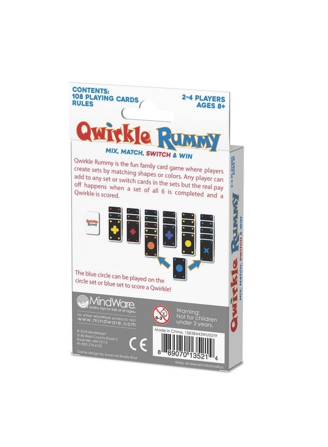 MindWare Qwirkle Rummy, 8+ years - Image 4