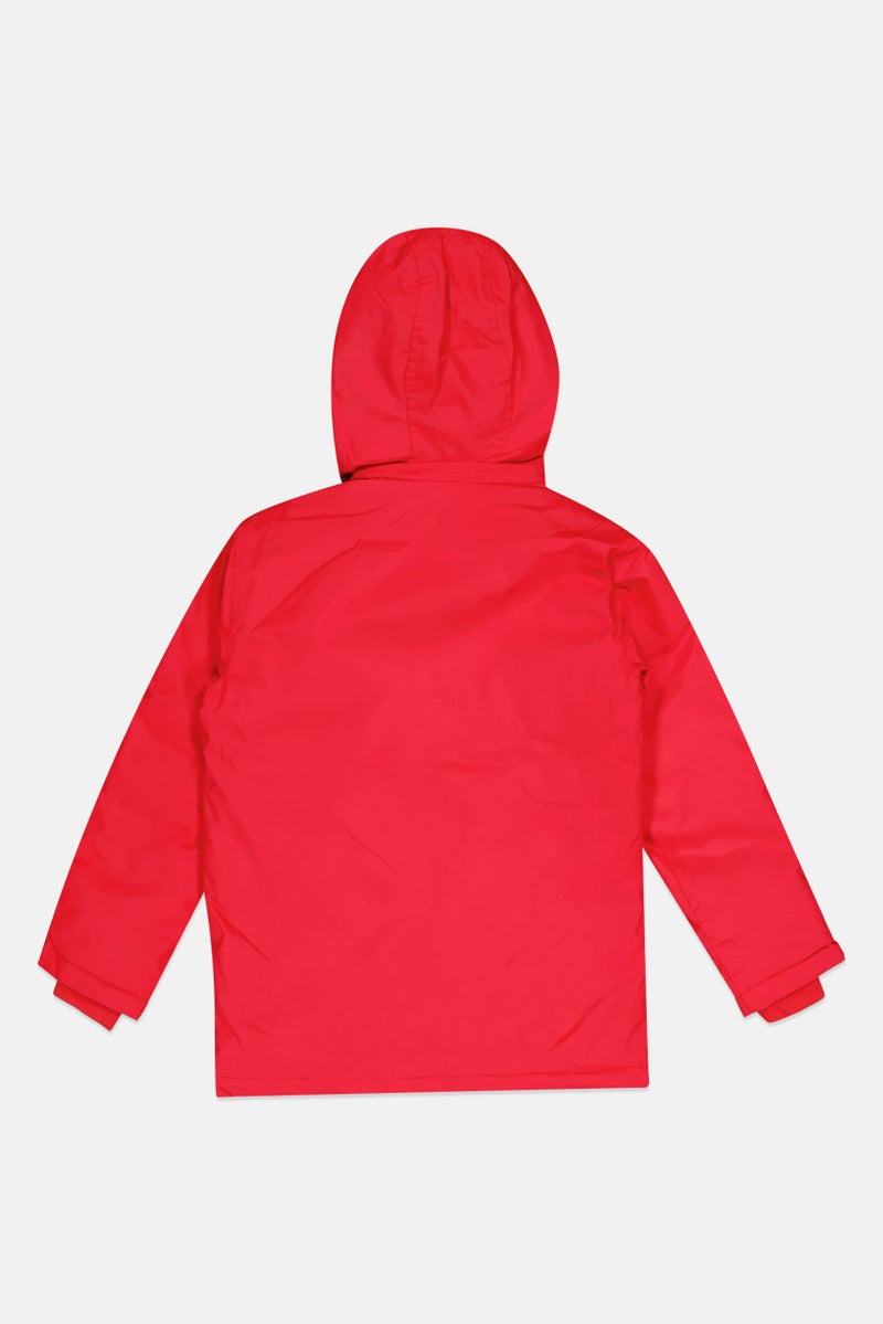 NBA Kids Boy Sportswear Fit Embroidered Logo Jacket, Red  - Image 2